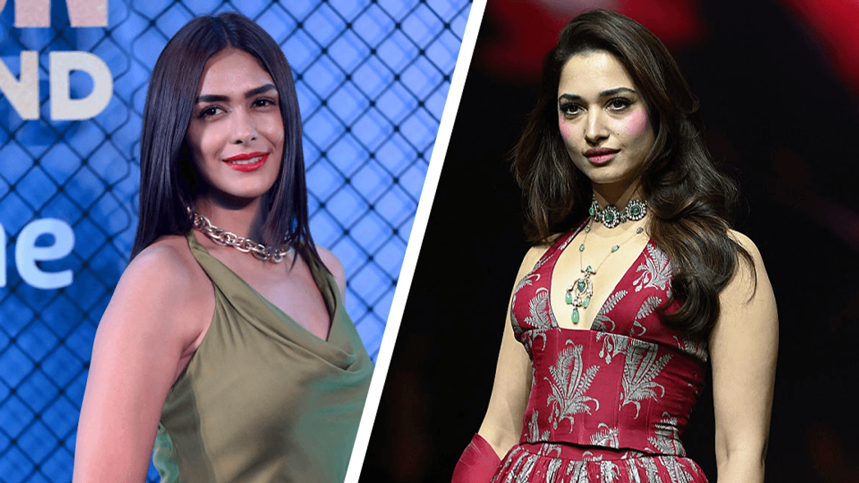 Bollywood actresses Mrunal Thakur and Tamannaah Bhatia