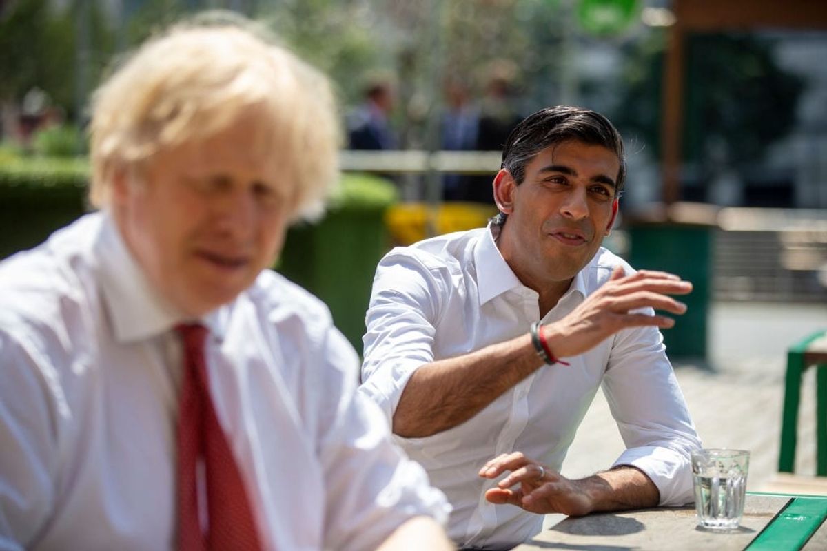 Boris Johnson and Rishi Sunak