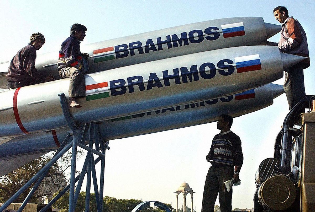 BrahMos missiles