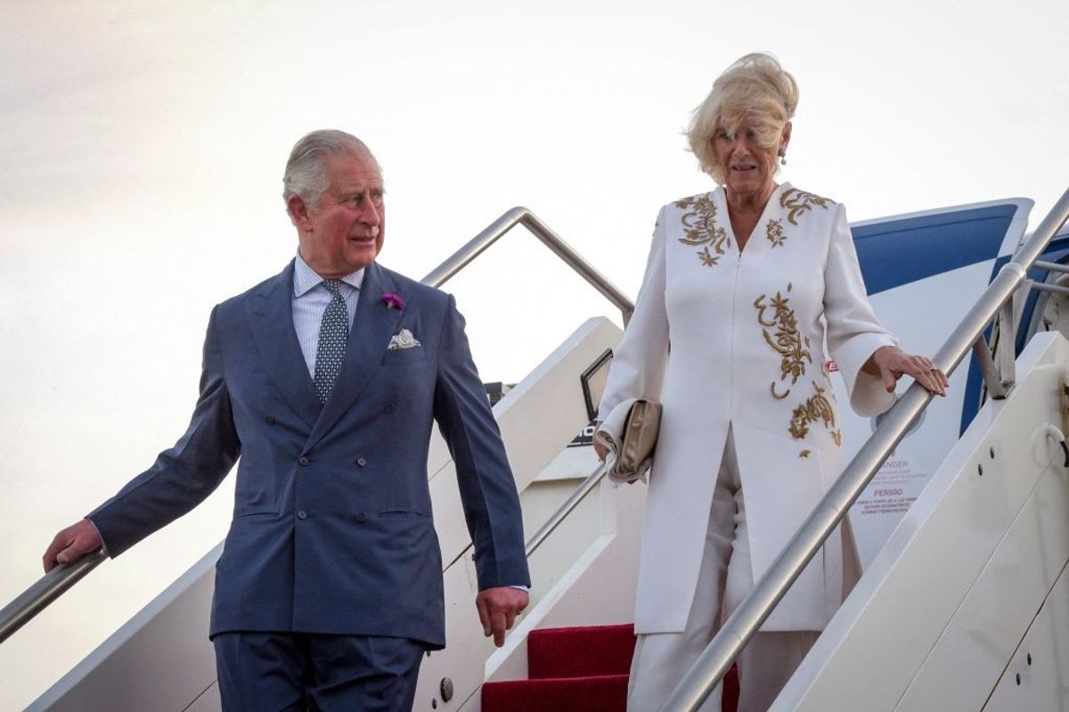 Does King Charles bring his own toilet seat and paper when he travels?