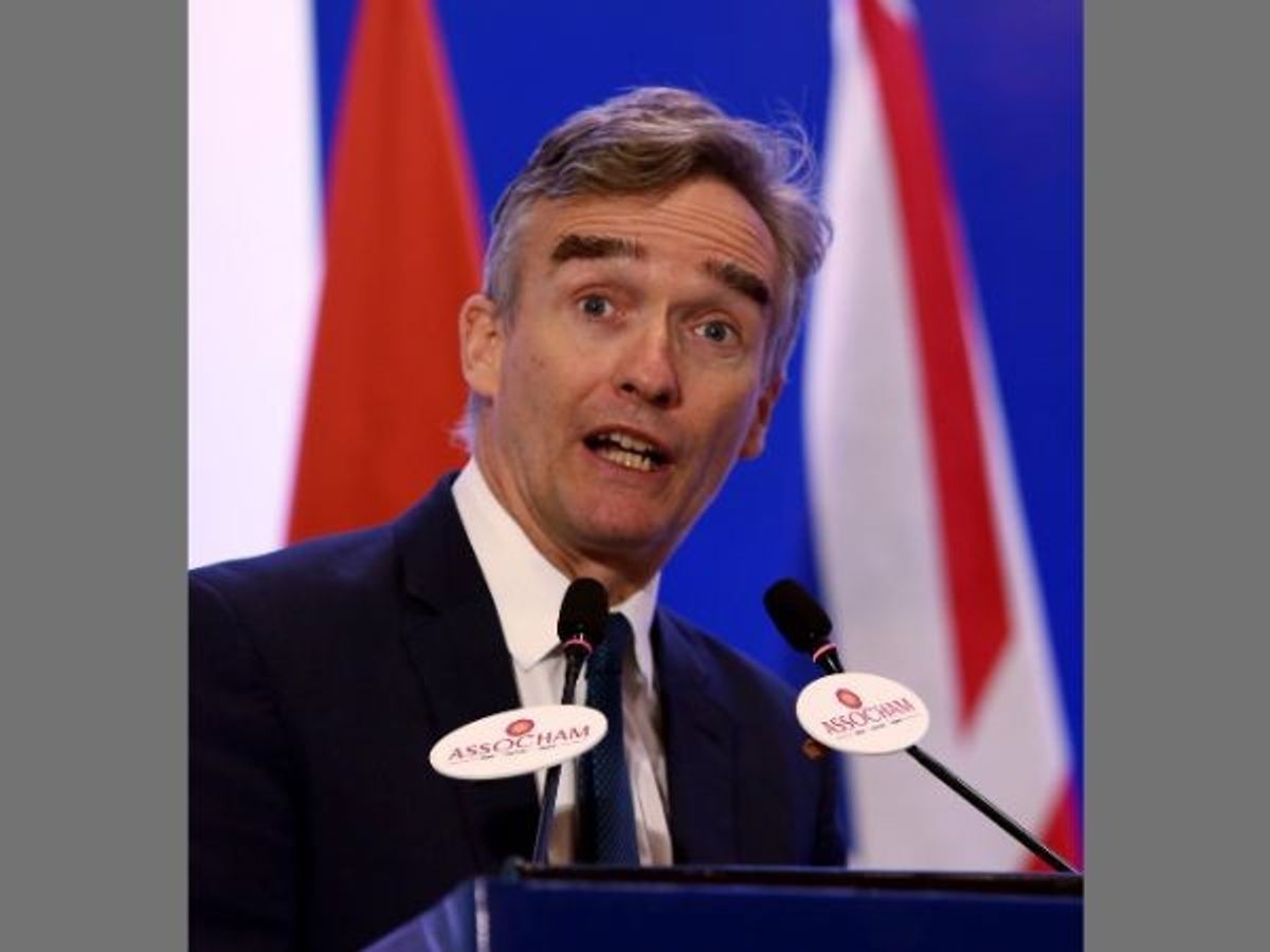 British high commissioner to India Alex Ellis