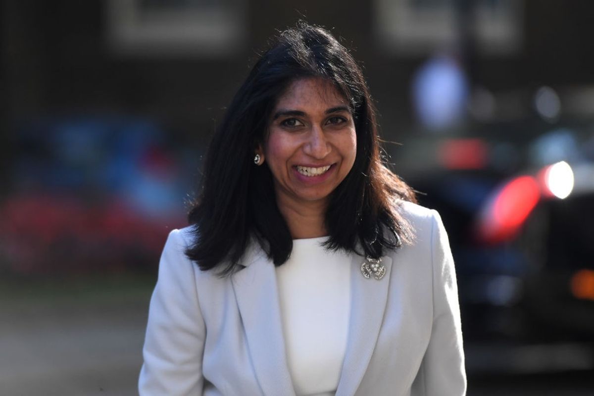 British home secretary Suella Braverman