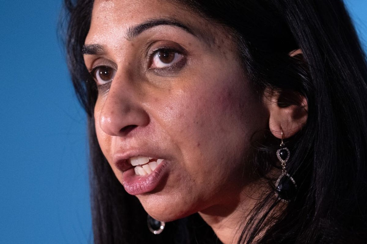 British home secretary Suella Braverman