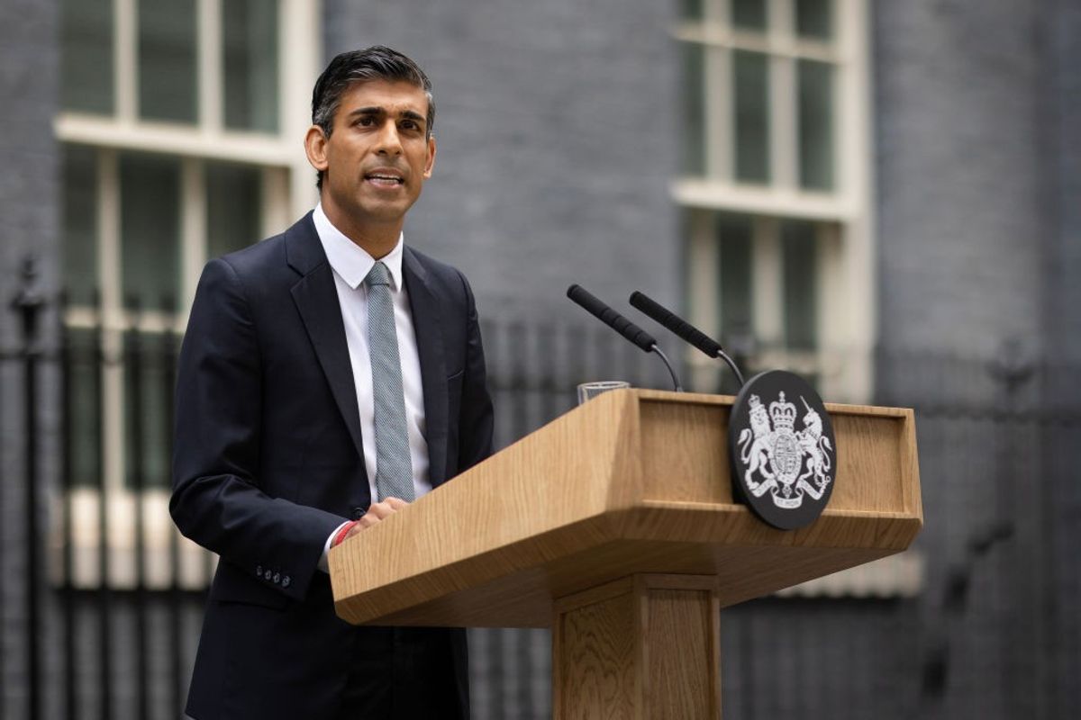 British PM Rishi Sunak