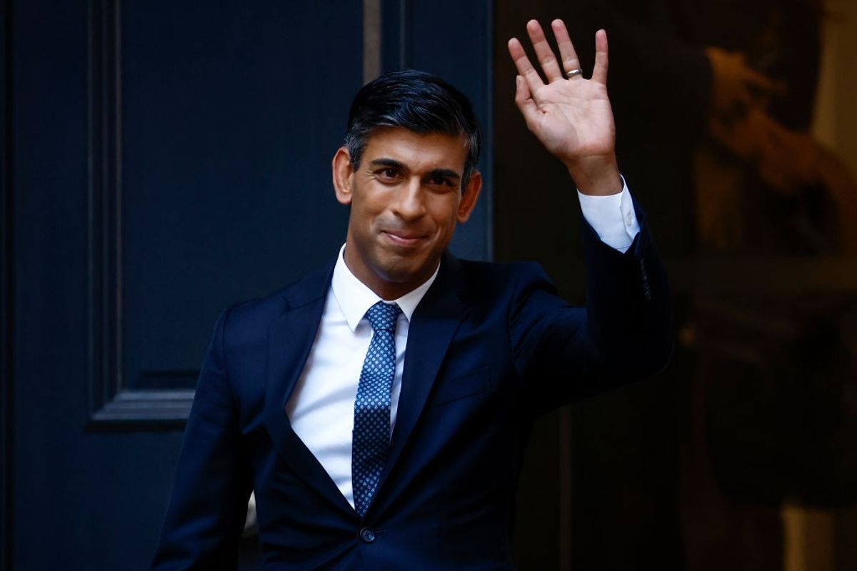 British PM Rishi Sunak