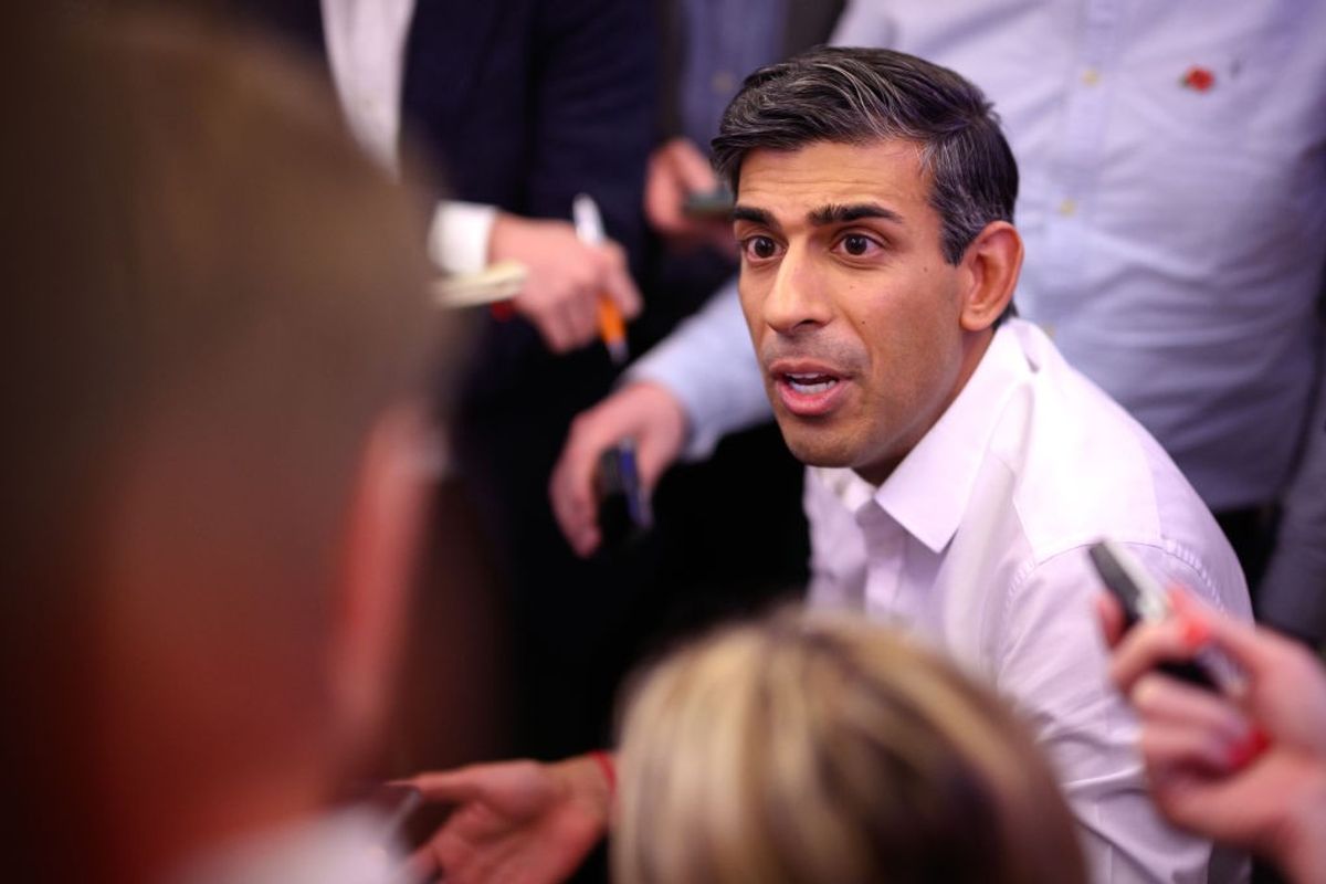 British PM Rishi Sunak