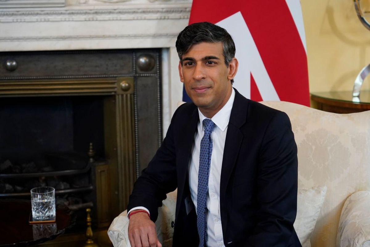 British PM Rishi Sunak