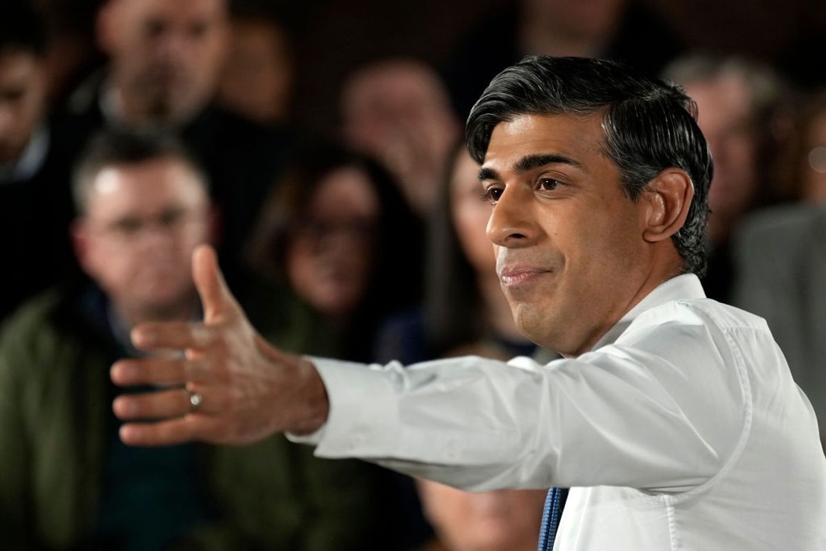 British PM Rishi Sunak