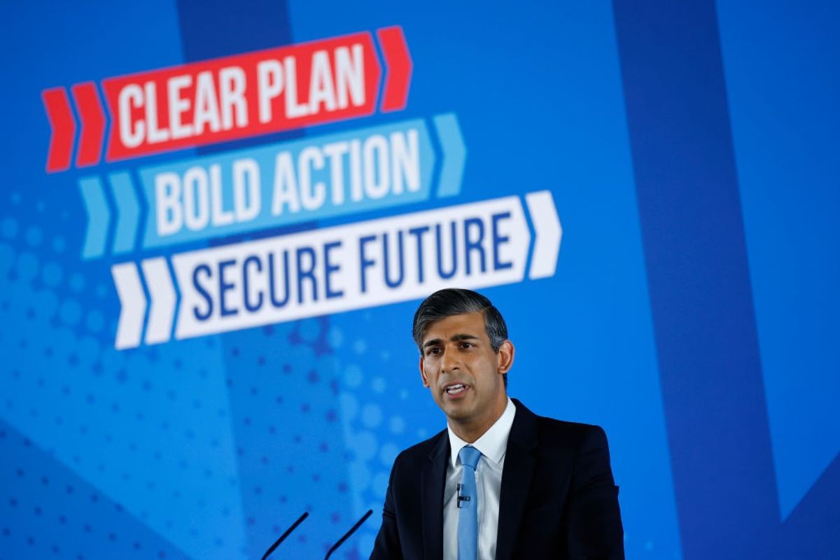 British PM Rishi Sunak