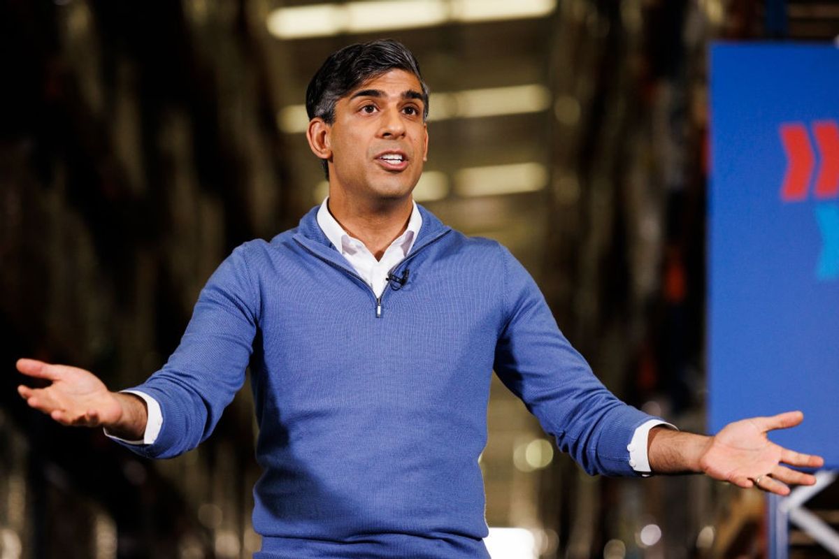British PM Rishi Sunak