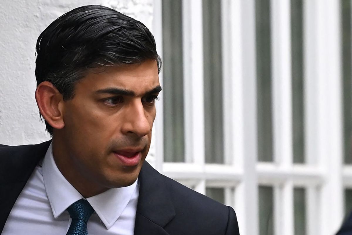 British PM Rishi Sunak