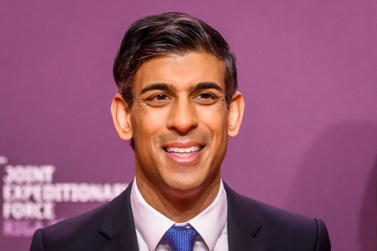 British Prime Minister Rishi Sunak