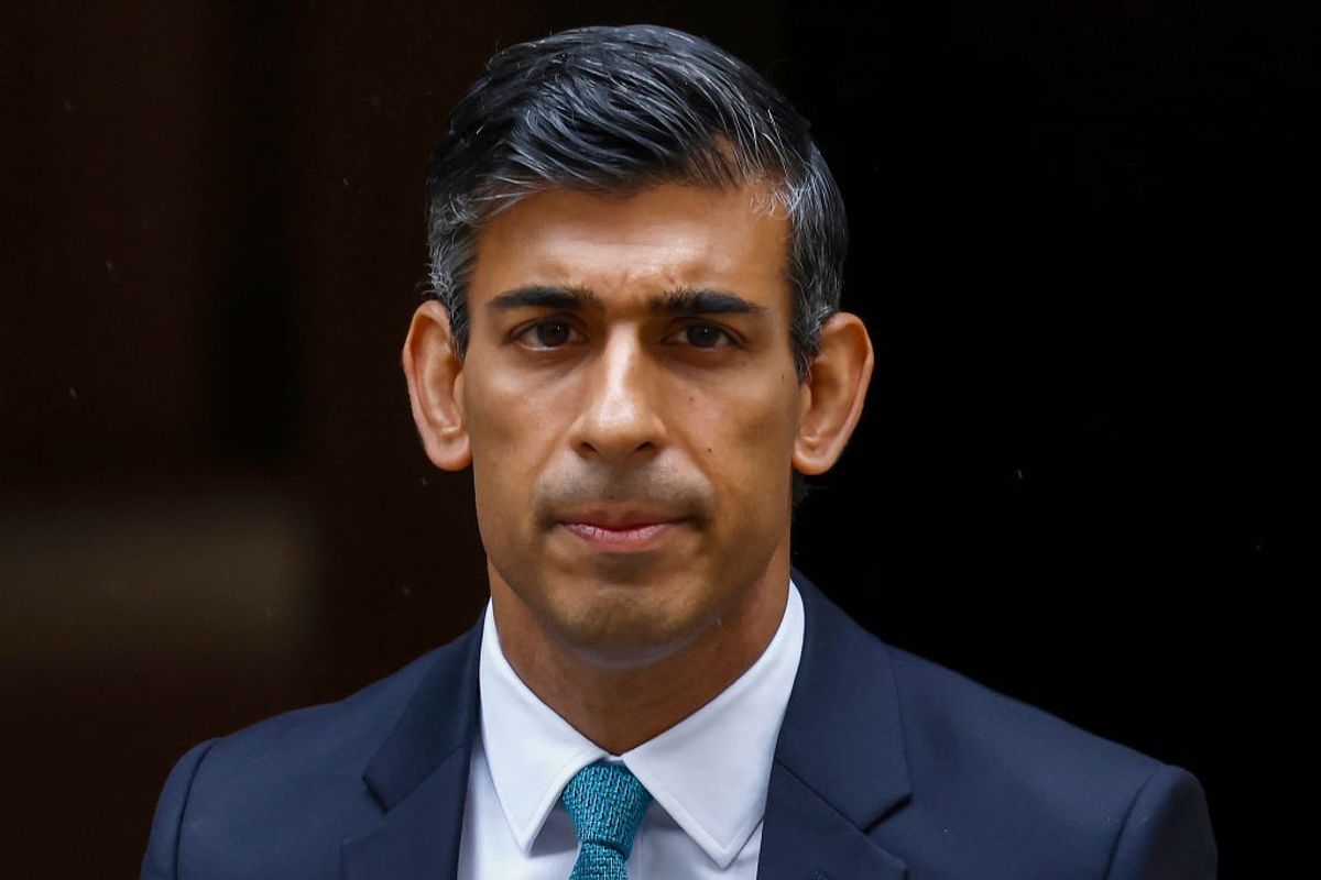 British prime minister Rishi Sunak