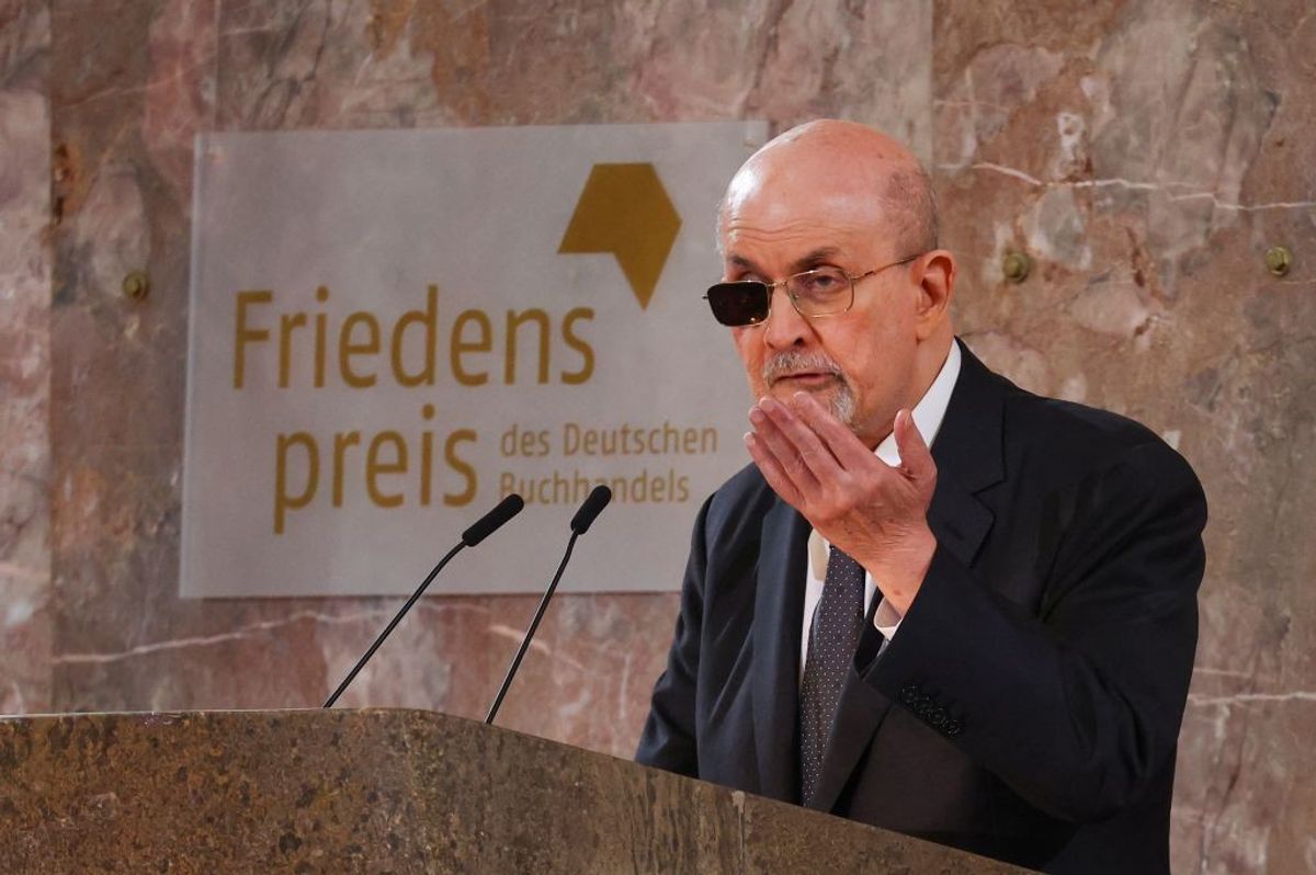 Words can’t stop wars: Rushdie