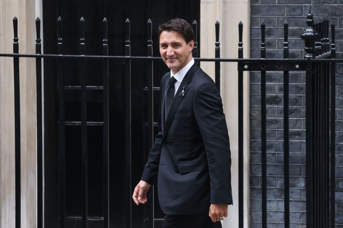 Canadian prime minister Justin Trudeau