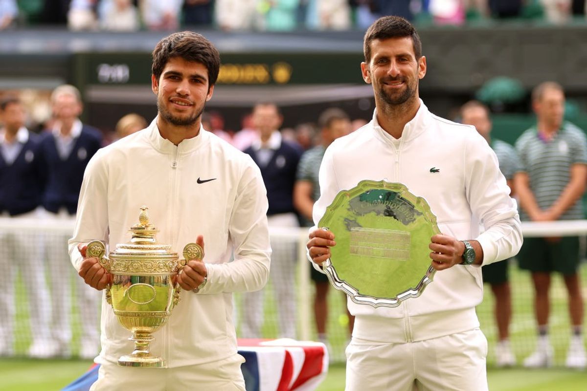 Carlos Alcaraz beats Novak Djokovic to win Wimbledon 2023