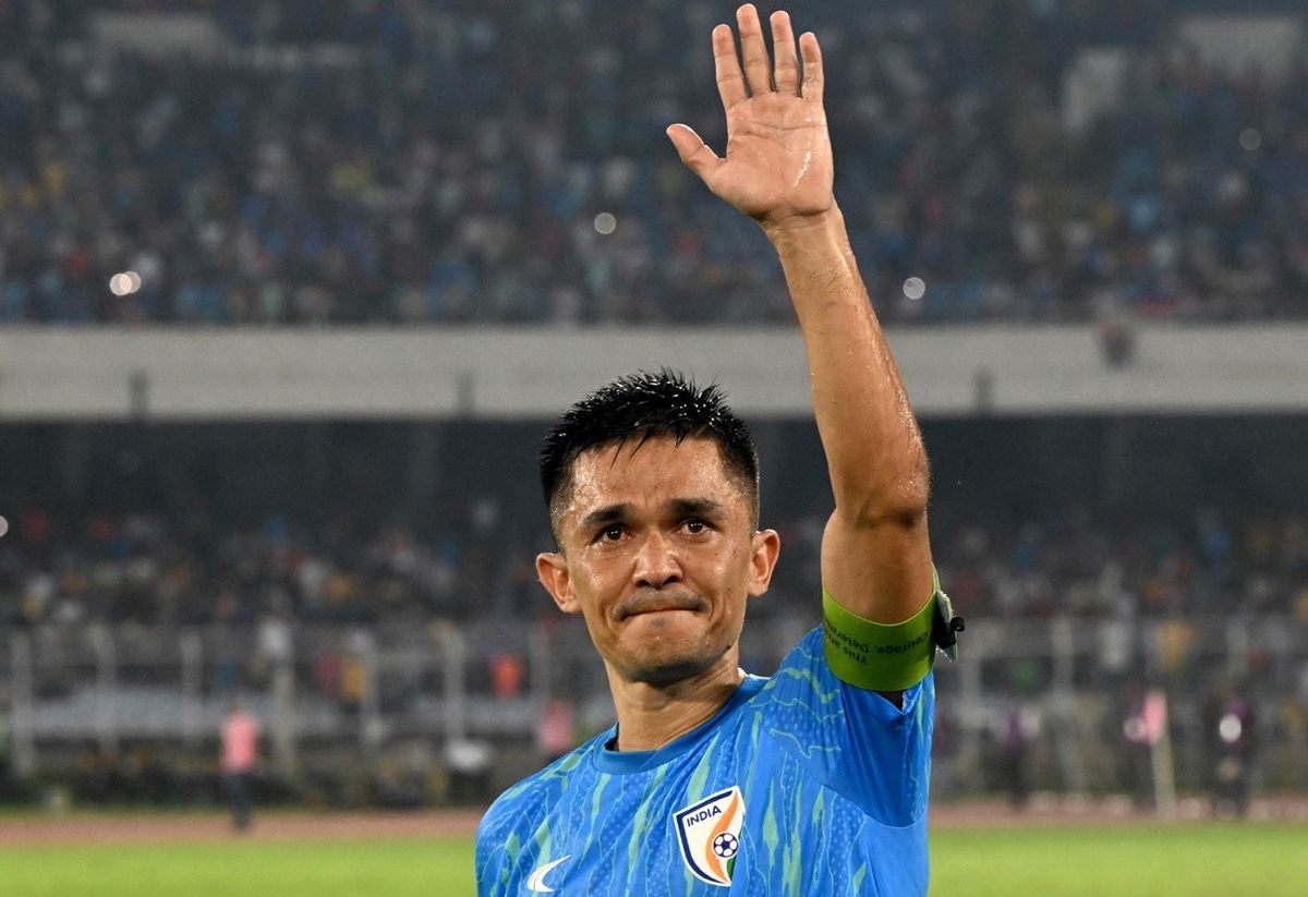 Sunil Chhetri bids adieu to football as India-Kuwait match ends in dull draw