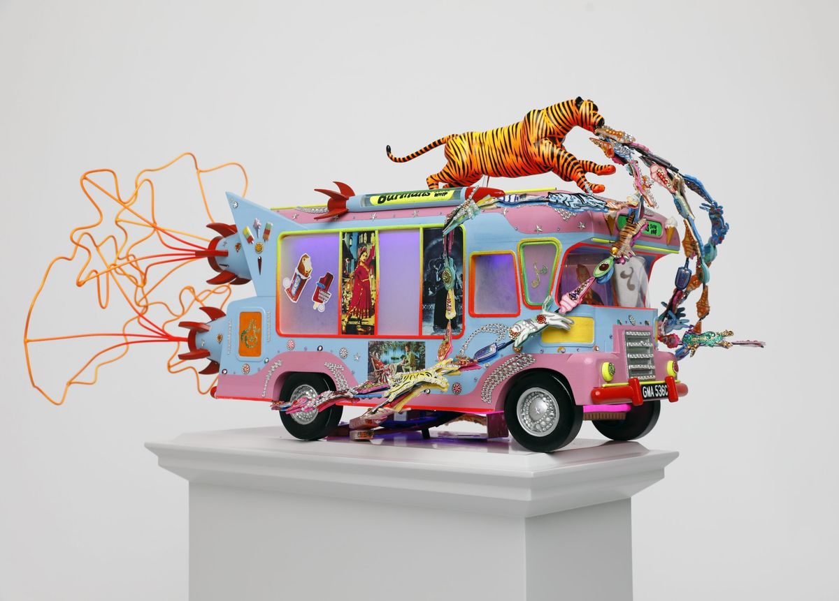 Chila Burman’s tiger in shortlist for London’s Fourth Plinth