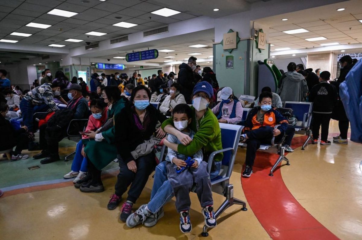 Children with respiratory illness in a hospital in China