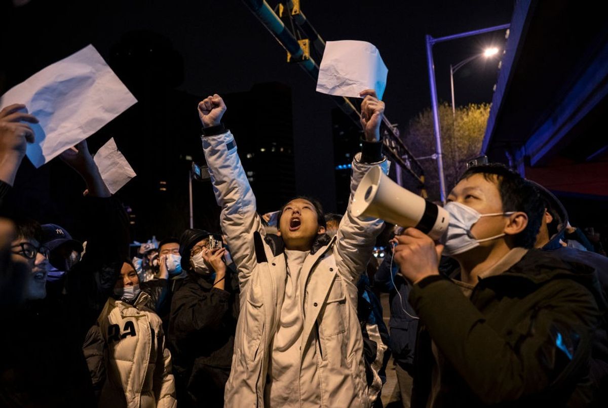 China protests against Covid-19 restrictions