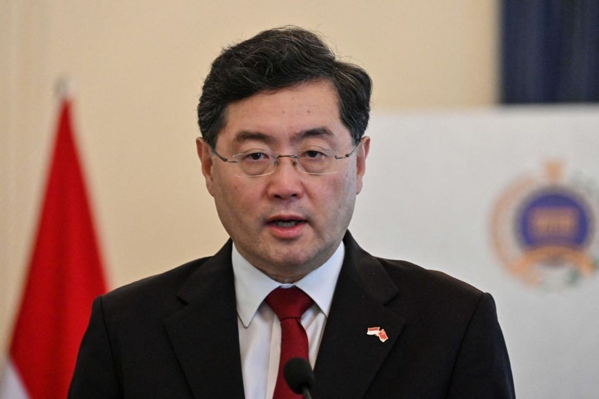 Chinese foreign minister Qin Gang