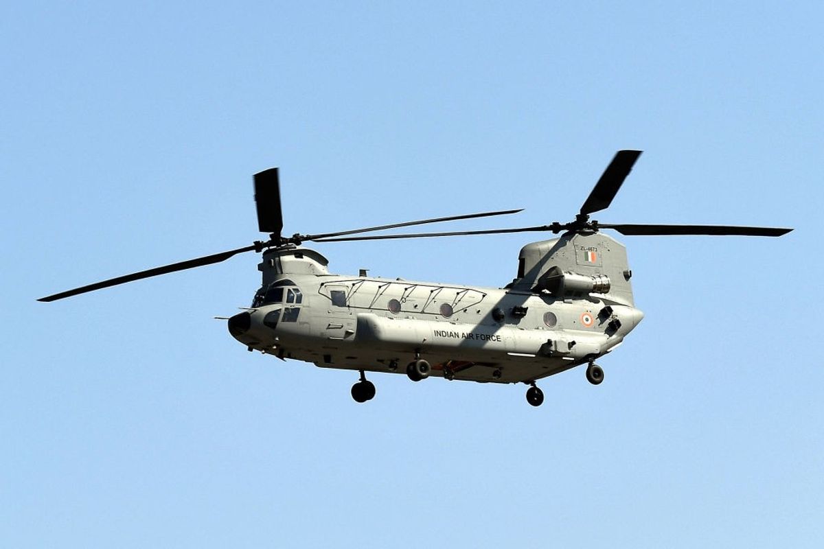 Chinook helicopter