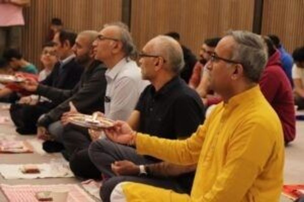 Community at Oldham Temple