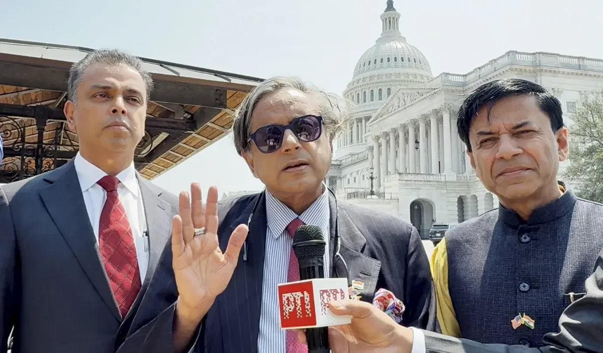 CONGRESS leader Shashi Tharoor