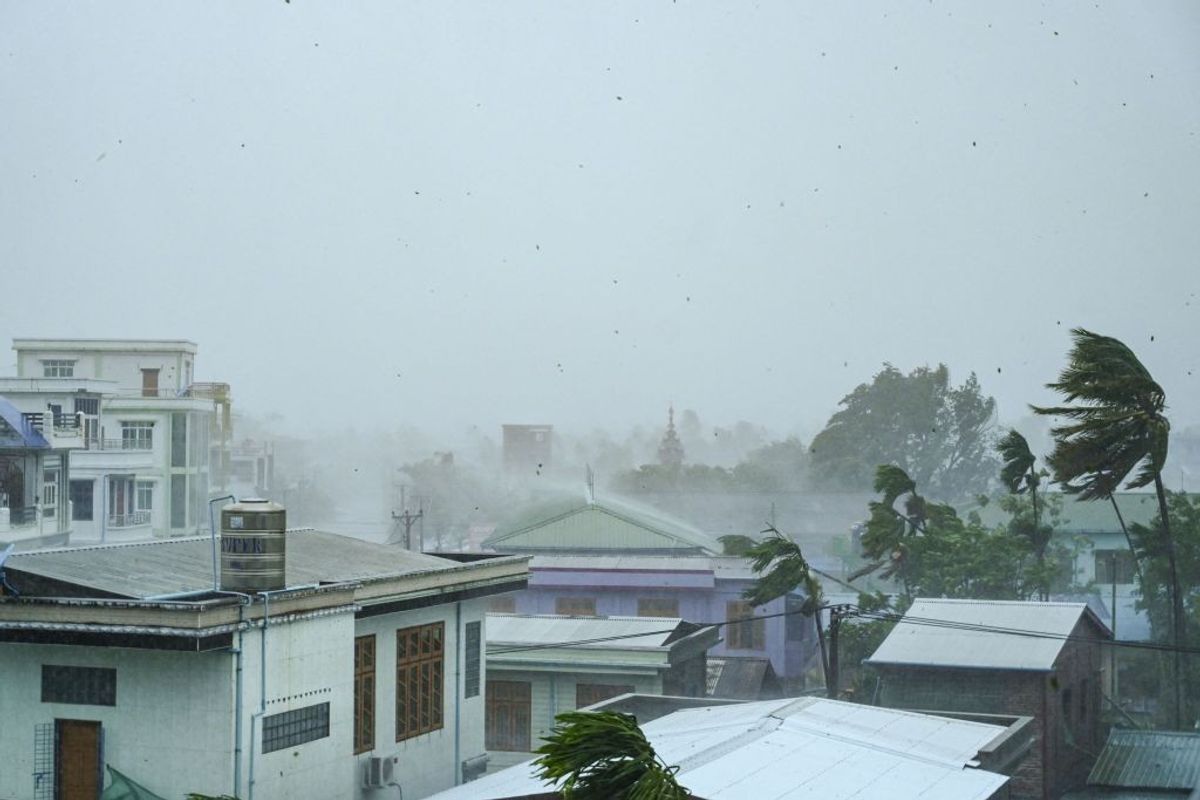Cyclone Mocha hits Bangladesh, Myanmar