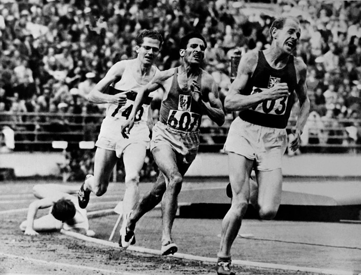 1952 Helsinki Olympics: Czech runner Emil Zátopek created unique record