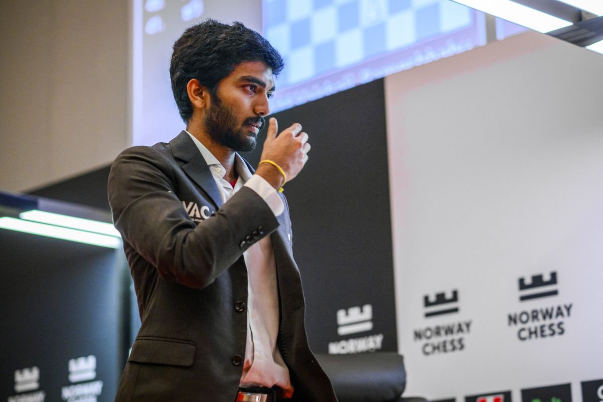 D Gukesh Norway Chess