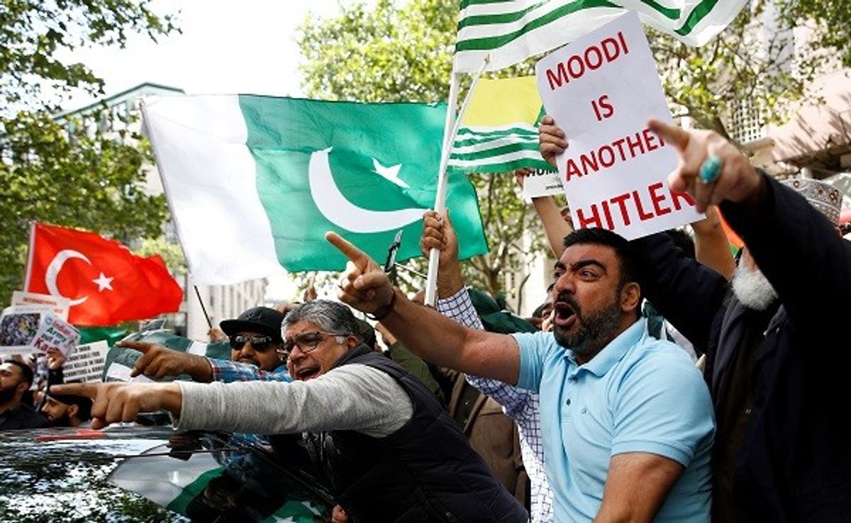 India Conveys Deep Concern To UK Over Pro-Pakistani Violent Protests In London