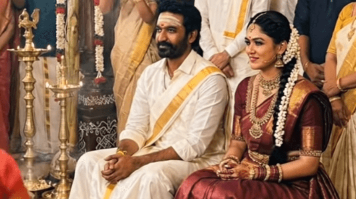 Dhanush Mrunal Thakur AI Wedding Video