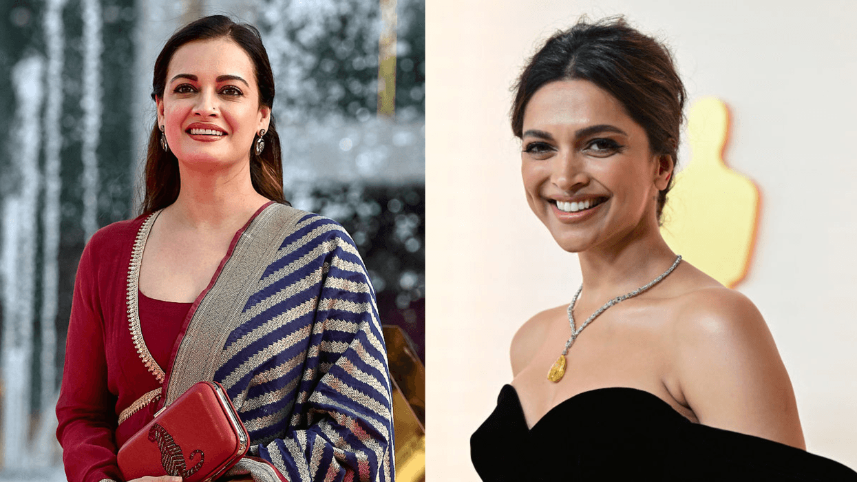 Dia Mirza and Deepika Padukone