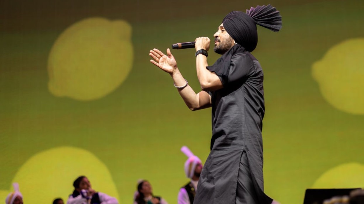 Diljit Dosanjh at Indio, California