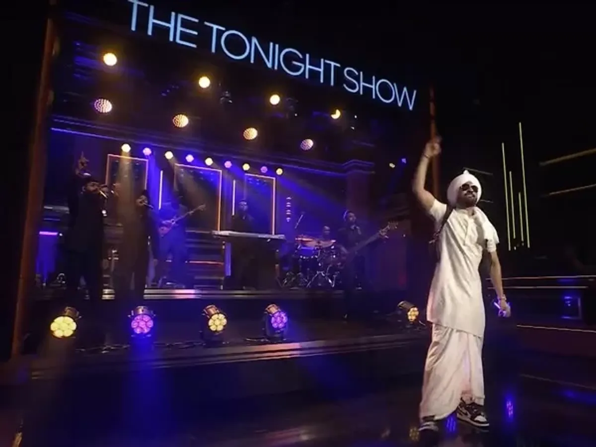 Diljit Dosanjh brings Bhangra beats to Jimmy Fallon’s ‘The Tonight Show’