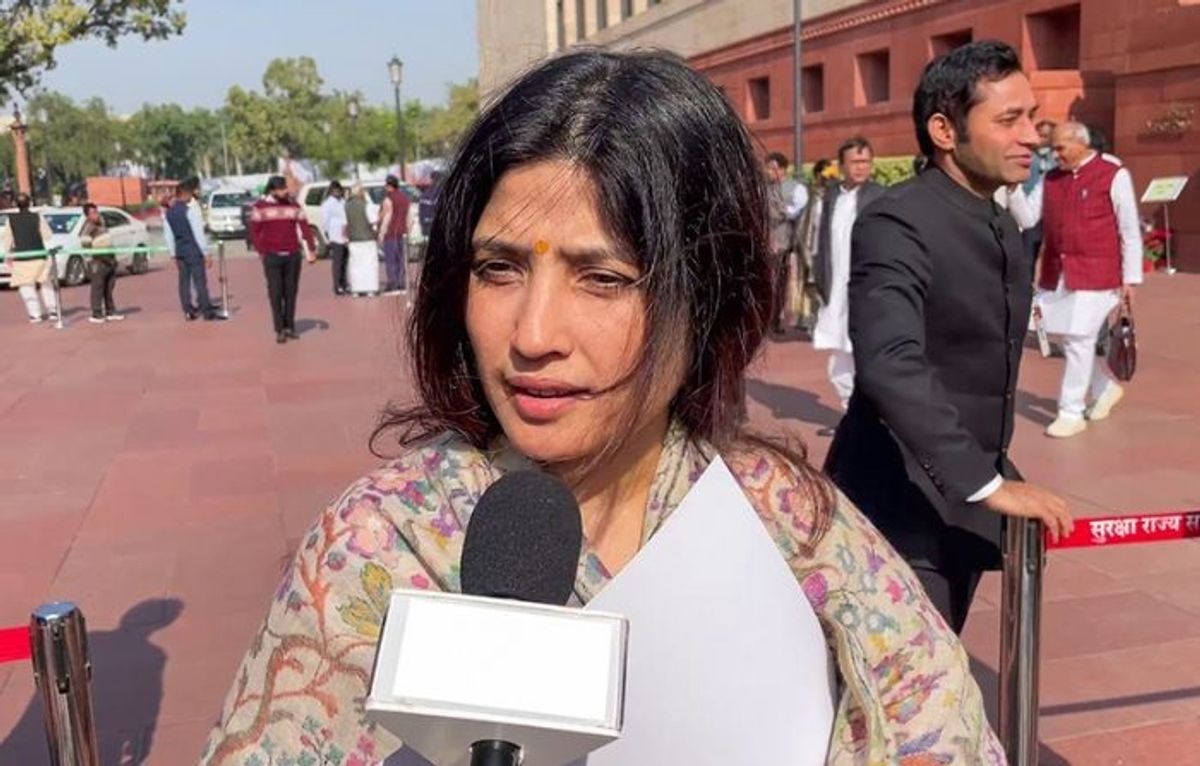 Dimple Yadav, an MP from India's opposition Samajwadi Party