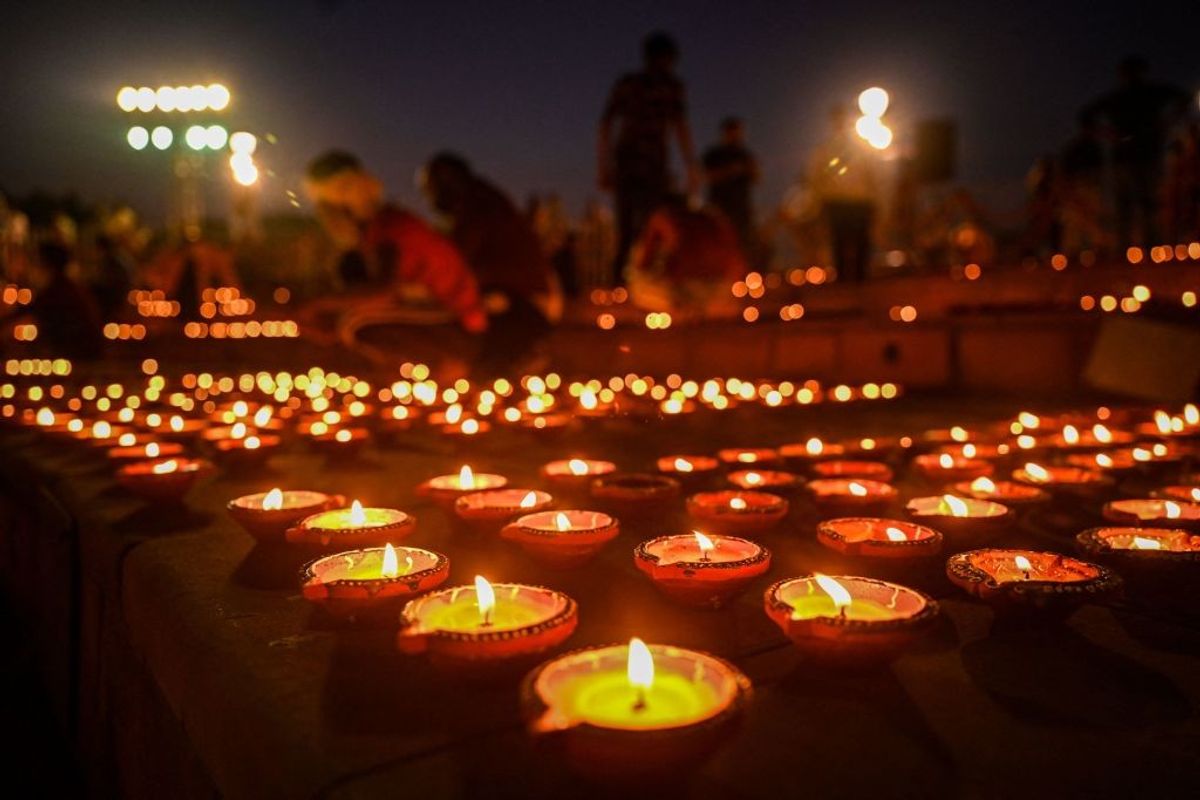 Diwali celebrations in India in 2021