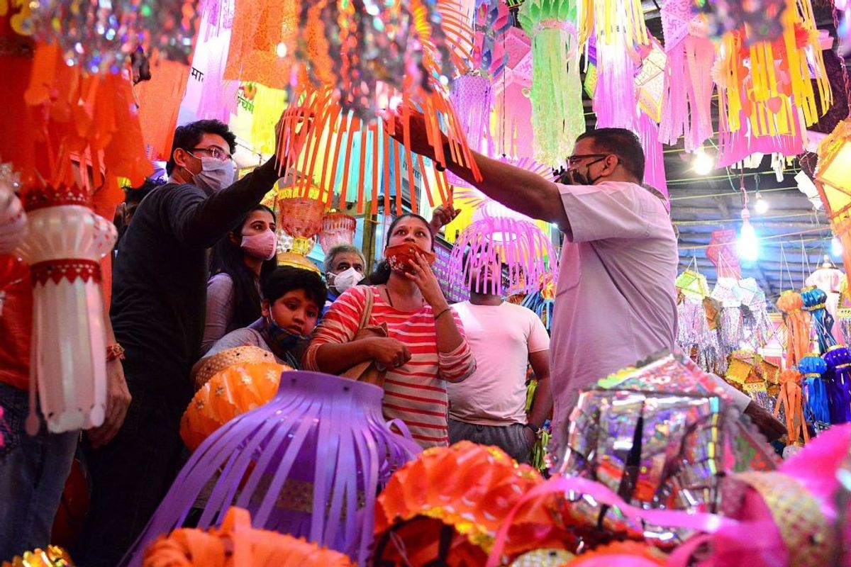 Diwali shopping in Mumbai