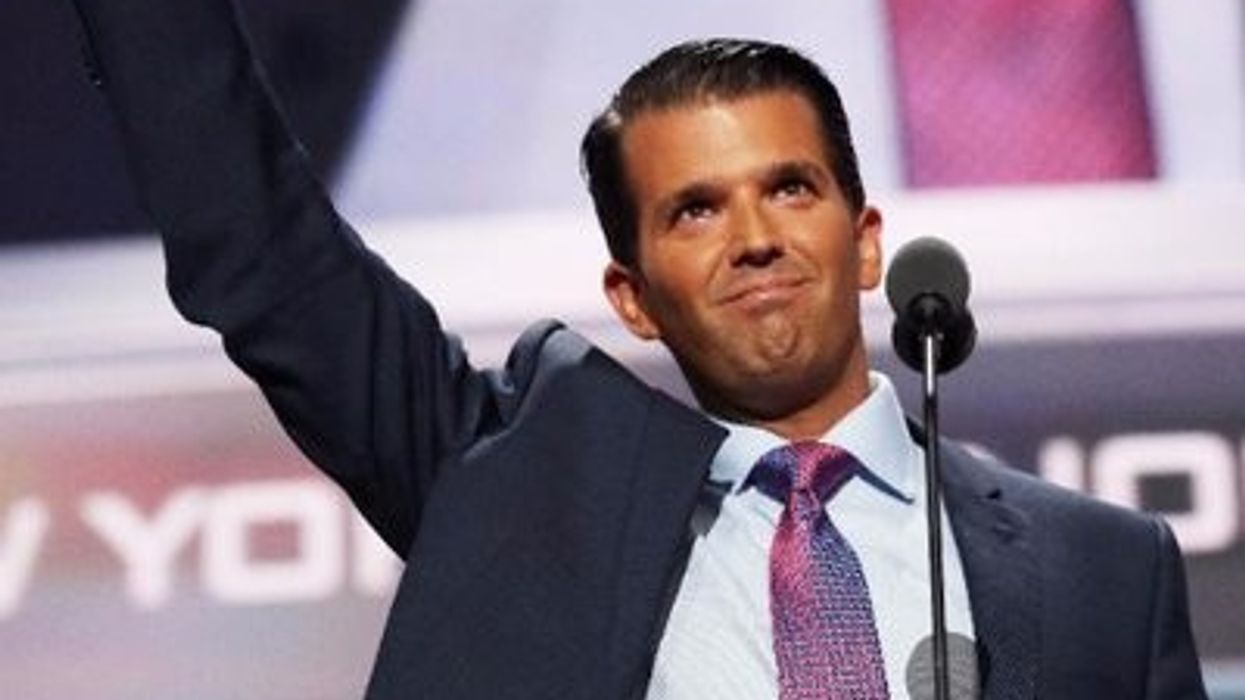 Donald Trump Jr. Visits Taj Mahal Under Tight Security