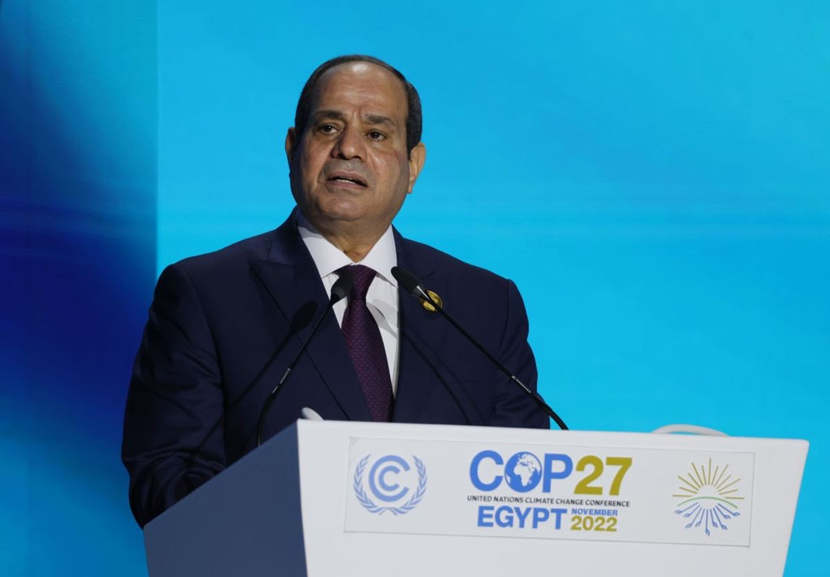Egyptian President Abdel Fattah El-Sisi