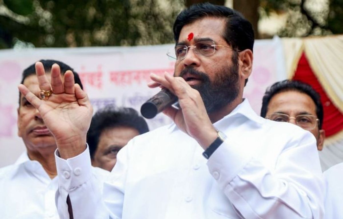 Eknath Shinde, chief minister of the western Indian state of Maharashtra.