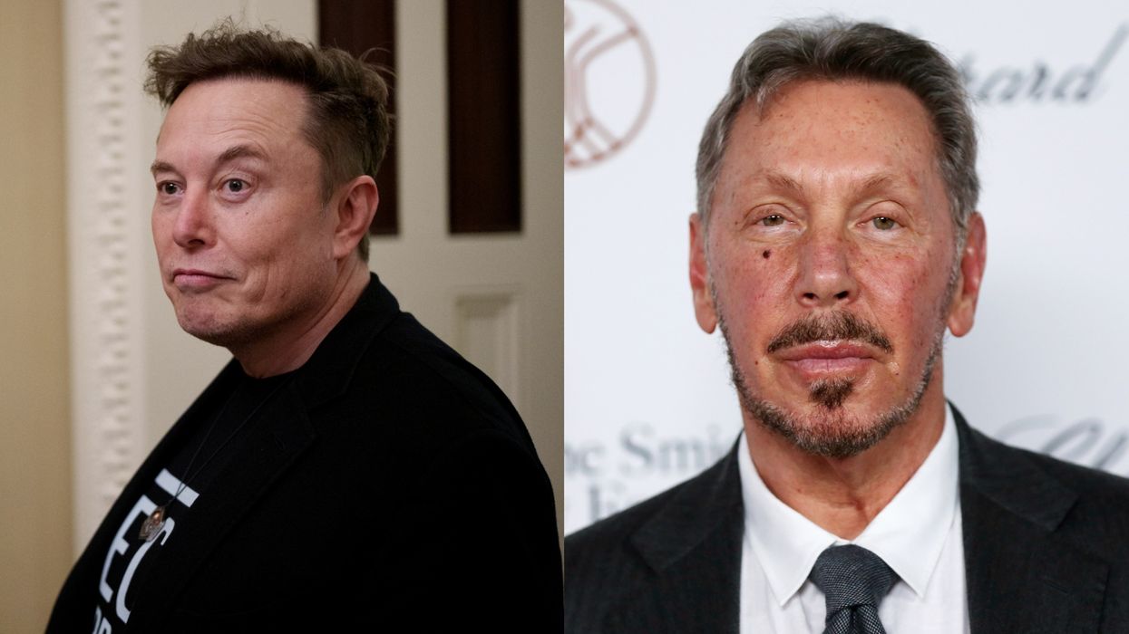 Elon Musk Larry Ellison richest person