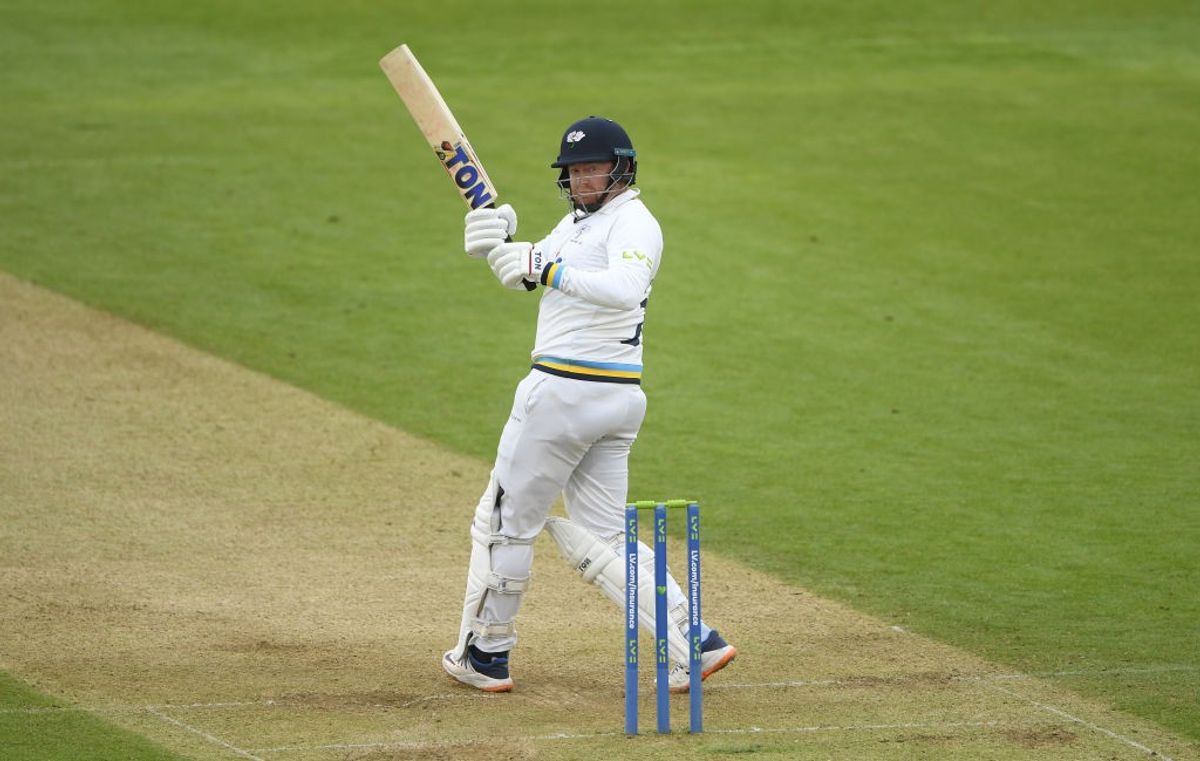England cricketer Jonathan Bairstow plays a shot