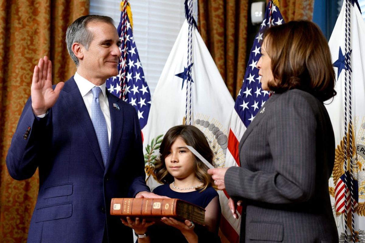 Eric Garcetti sworn in as US ambassador to India