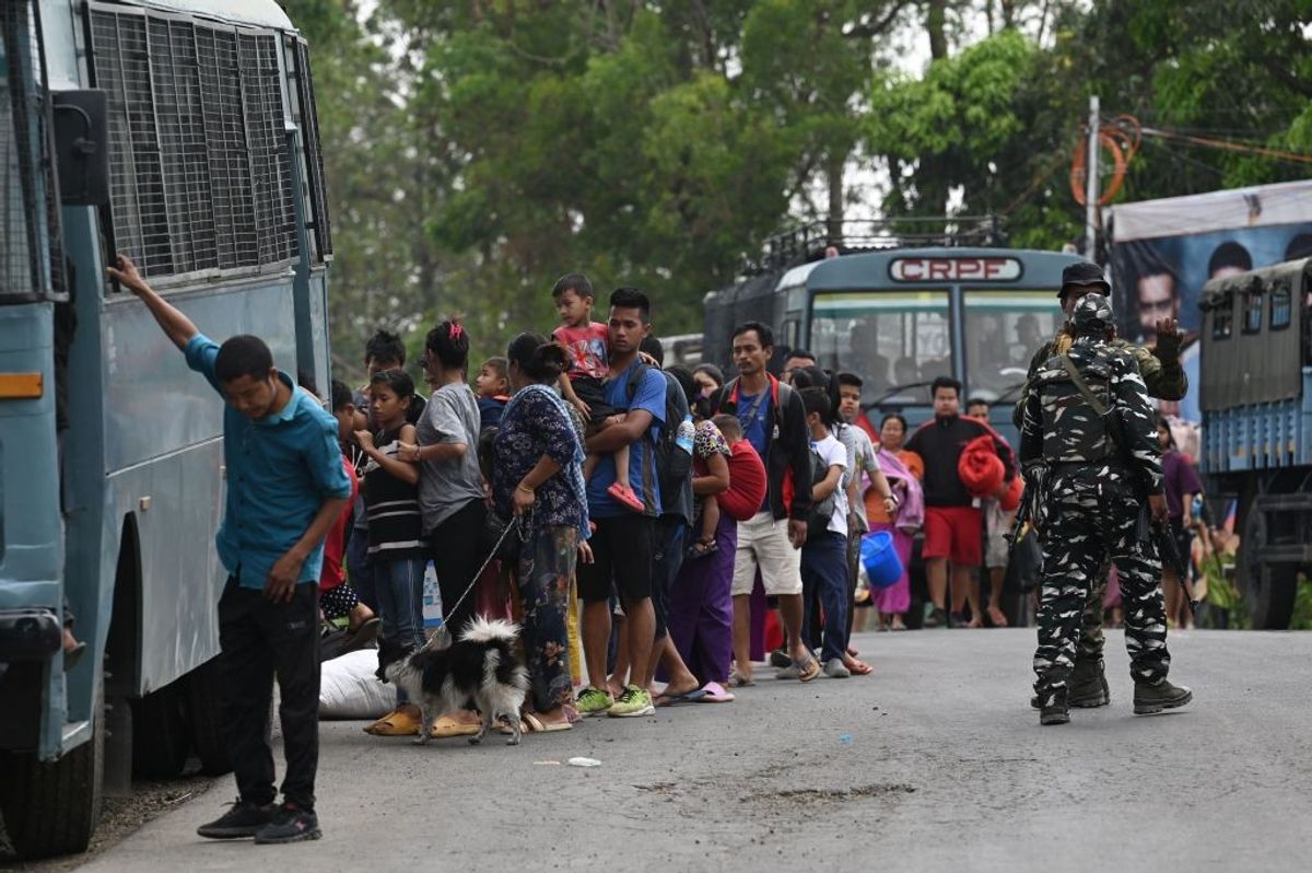 Ethnic violence in Manipur