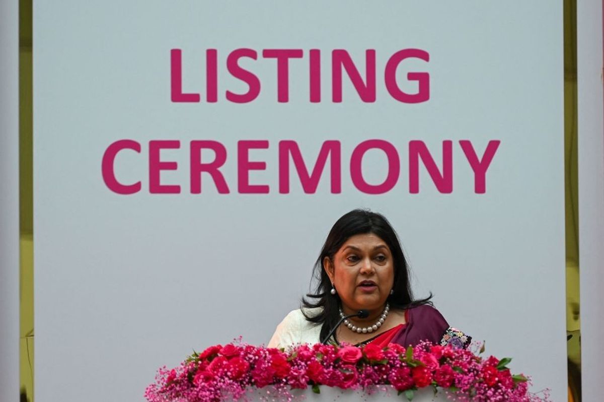 Nykaa's Falguni Nayar asks other women to dream big