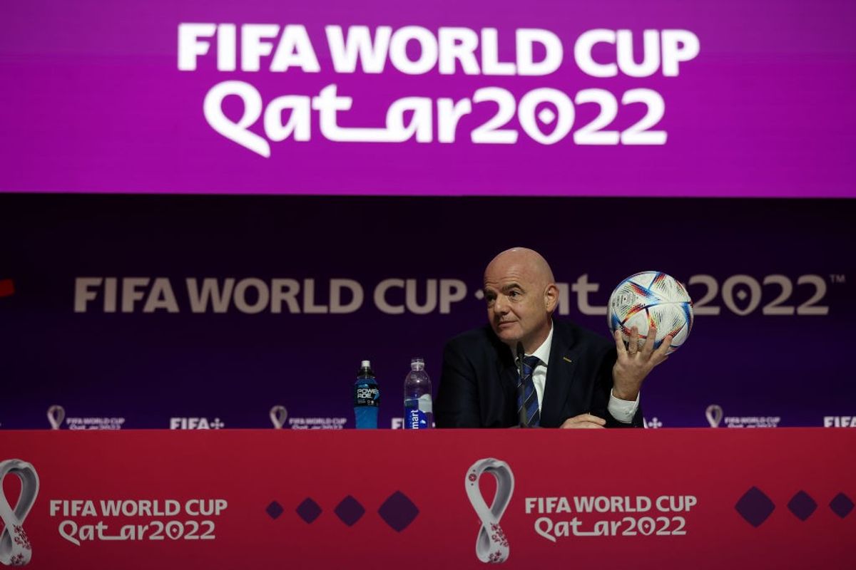 Fifa president Gianni Infantino