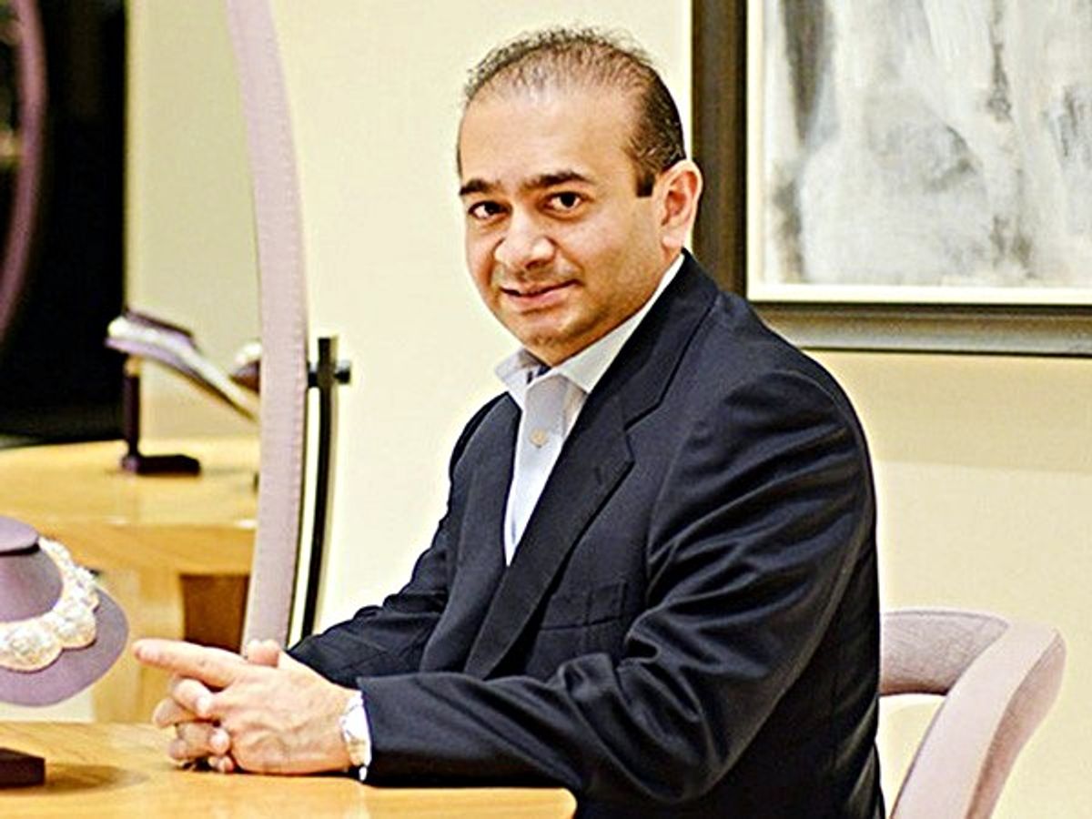 Nirav Modi ordered to pay £6.3m to Bank of India