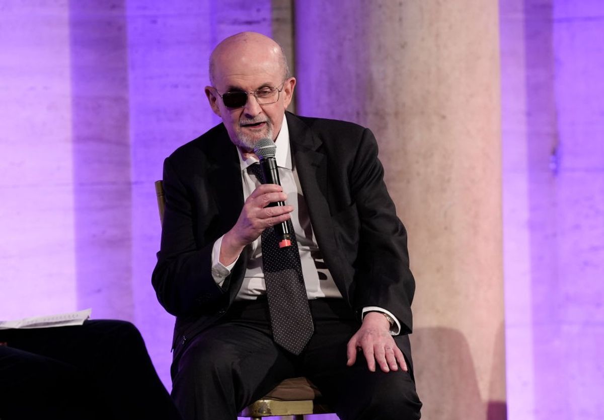 Knife is dedicated to those who saved my life, says Rushdie
